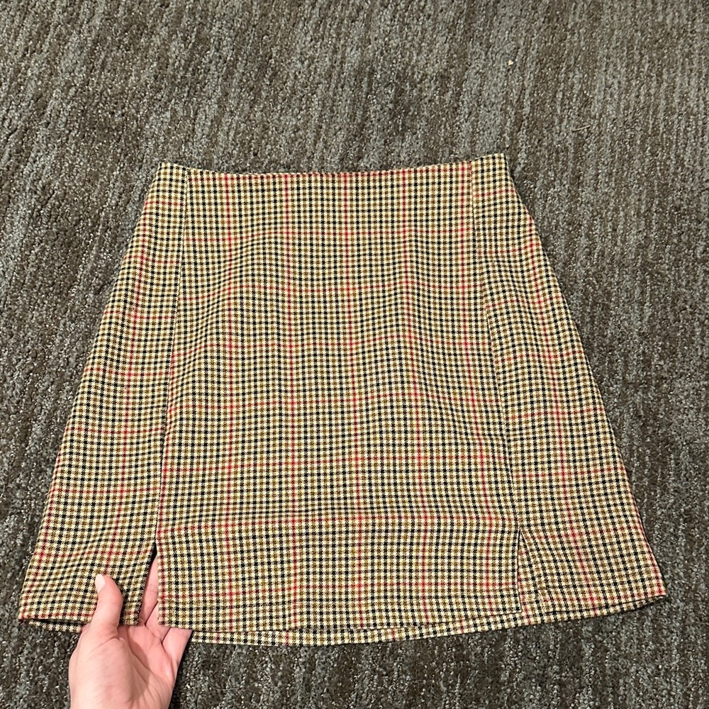 Herringbone Women's Mini Skirt